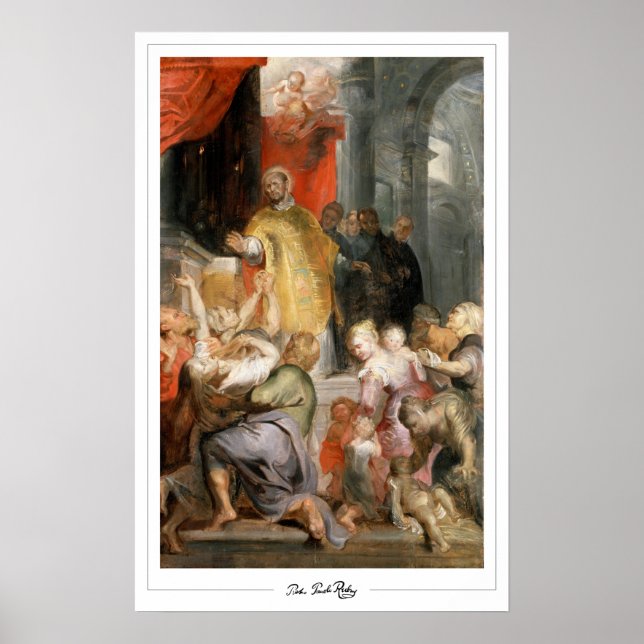 Poster Peter Paul Rubens Cartaz de Arte Zedign #56 (Frente)