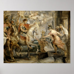 Pôster Peter Paul Rubens - entrada triunfante de