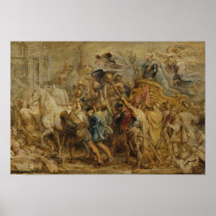 Poster Peter Paul Rubens - O Triunfo de Henrique IV