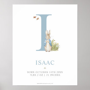 Poster Peter Rabbit   Carta Personalizada I