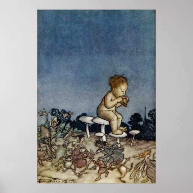 Pôster Peter Tocou Sua Flauta (Frente)