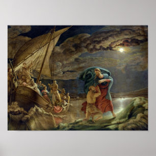 Pôster Peter Walks on Water, 1806