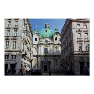 Pôster Peterskirche Wien Österreich