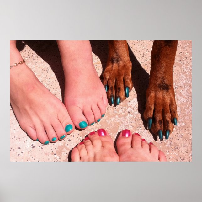 Poster Peticure - Pedicure Spa Day (Frente)
