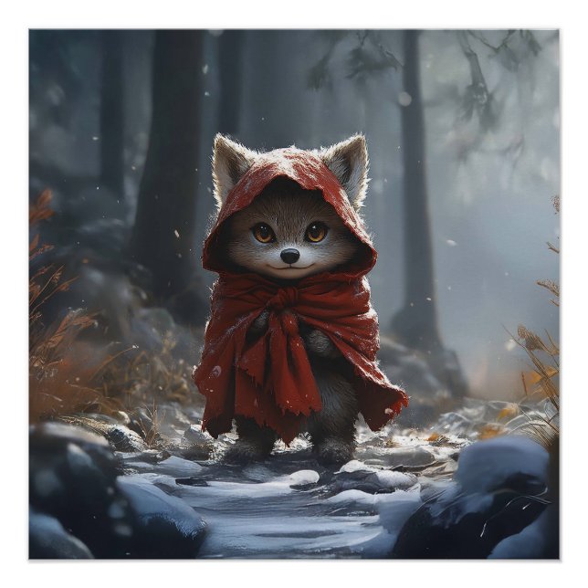 Pôster Petit loup chaperon rouge  (Frente)