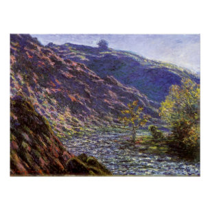 Pôster Petite Creuse, luz do sol de Claude Monet