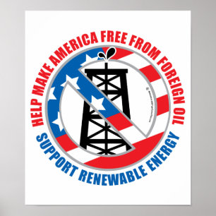 Poster Petróleo Estrangeiro