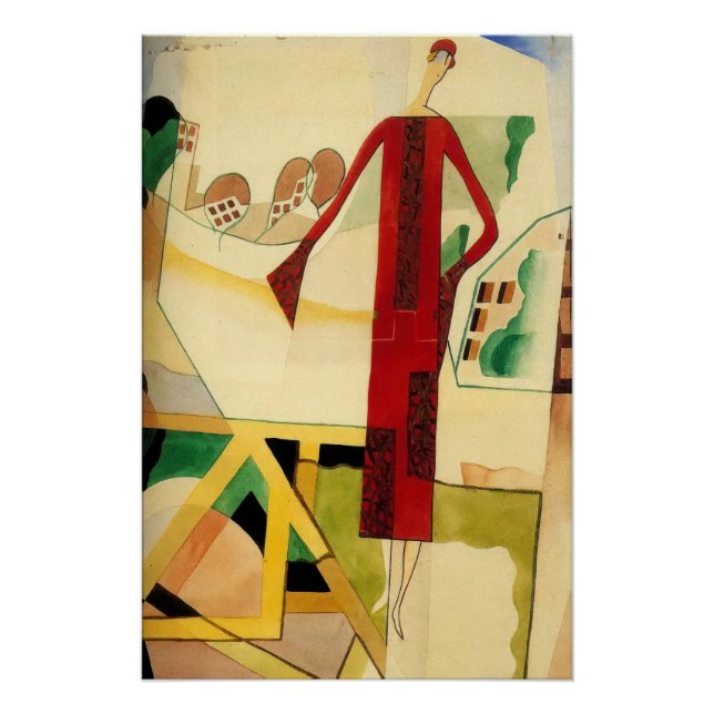 Pôster Petrouchka por Rene Magaritte T-Shirt (Frente)