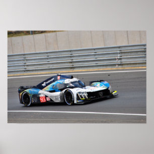Poster Peugeot 9X8 no93 24 Horas do Le Mans 2023