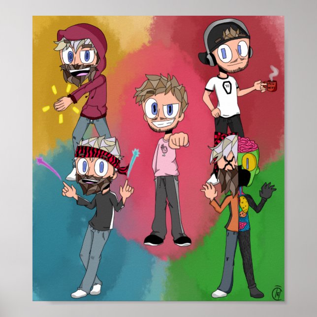 Poster PewDiePie (Frente)