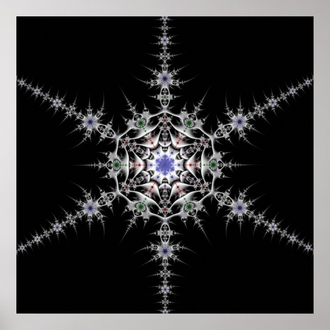 Pôster Pewter Snowflake (Frente)