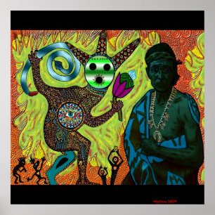 Pôster Peyote que cura (poster)
