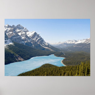 Poster Peyto Lake - Banff National Park, Alberta, Canadá