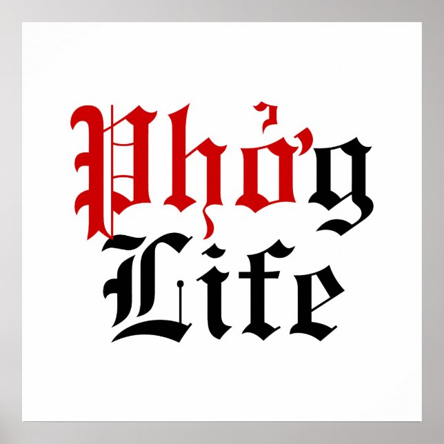 Poster Phở g Life (Frente)