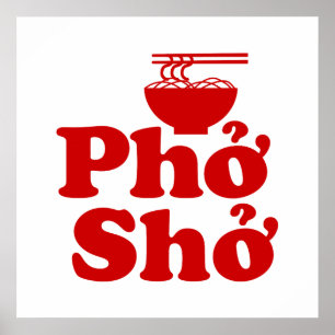 Poster Phở Shở