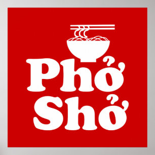 Poster Phở Shở