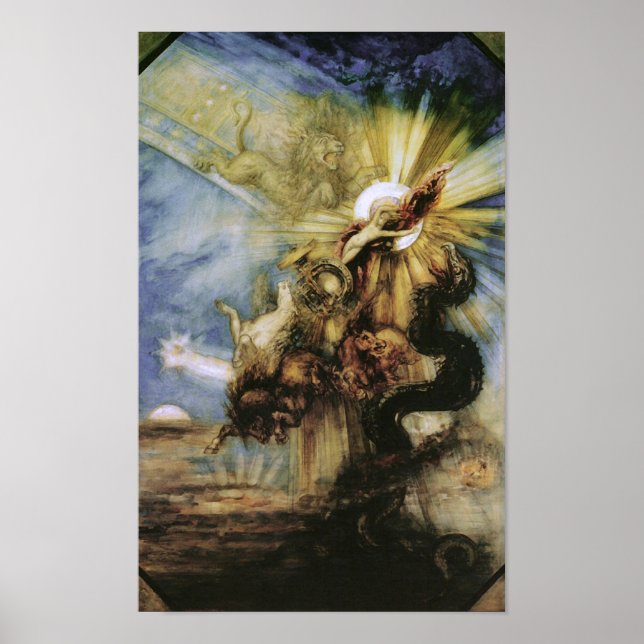 Poster Phaeton, Gustave Moreau (Frente)