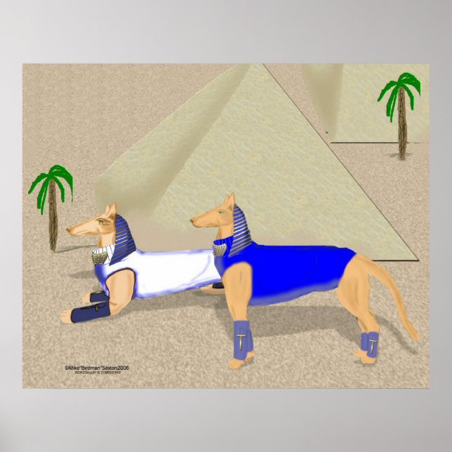 Poster Pharaoh Hounds (Frente)