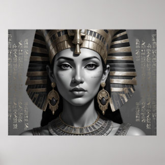 Poster Pharaonic Queen Wall Decor – Timeless Egyptian