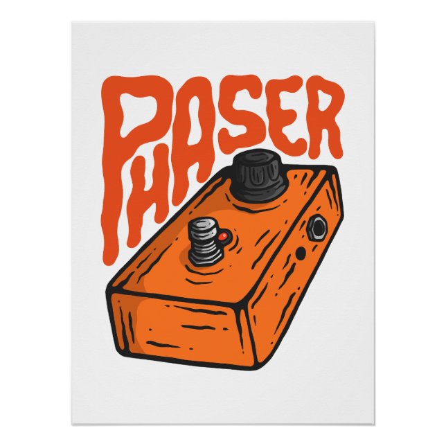 Pôster Phaser Pedal (Frente)