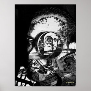 Pôster phasis do terminal da esquizofrenia