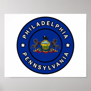 Pôster Philadelphia Pennsylvania