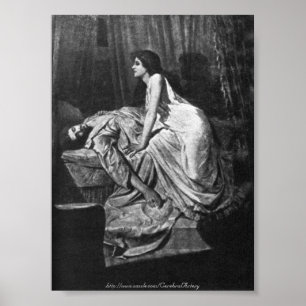 Pôster Philip Burne-Jones - vampiro, 1897