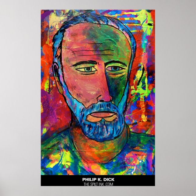 Poster Philip K Dick (Frente)