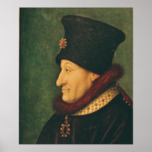 Poster Philippe de França Duque de Burgundy (Frente)