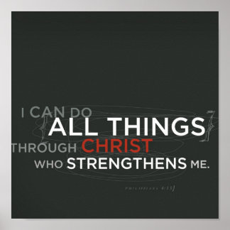 Poster Philippians 4:13