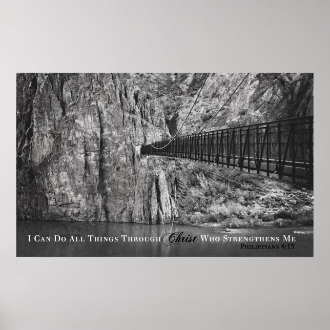 Poster Philippians 4:13 (Frente)