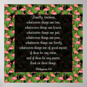 Poster Philippians 4:8