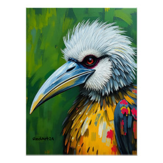 Pôster Philippine Eagle Wall Art – Endangered Species
