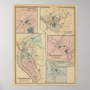 Pôster Phillipsburg, NJ