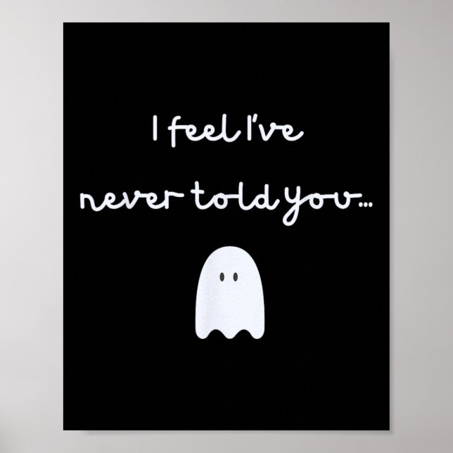 Poster Phish - História do Fantasma - Sinto que nunca (Frente)