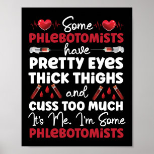 Poster Phlebotomist Phlebotomist Alguns Flebotomistas Tê