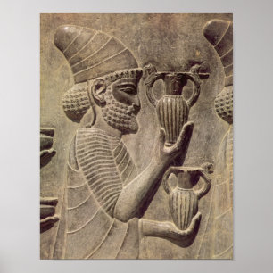 Pôster Phoenician que leva dois que oferecem, alivio do