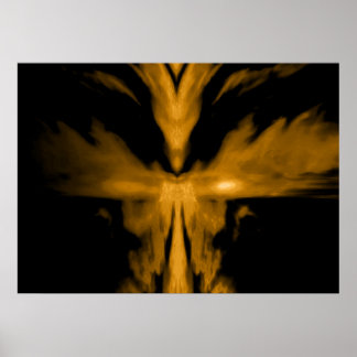 Poster Phoenix Awakening Gold