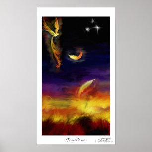 Pôster Phoenix descuidada