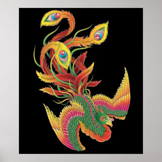 Poster Phoenix japonês