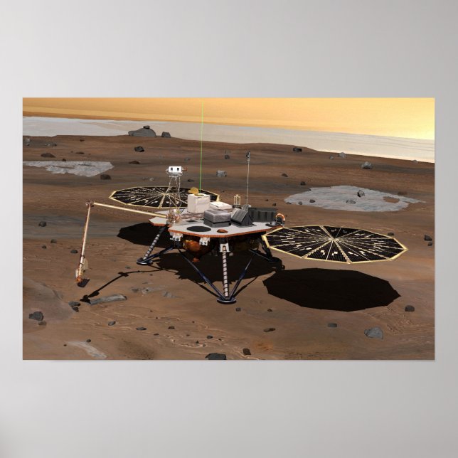Pôster Phoenix Mars Lander (Frente)