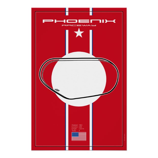 Pôster Phoenix Raceway (Frente)