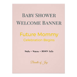 Pôster Photo Backdrop Family Gathering Keepsake | Elegant