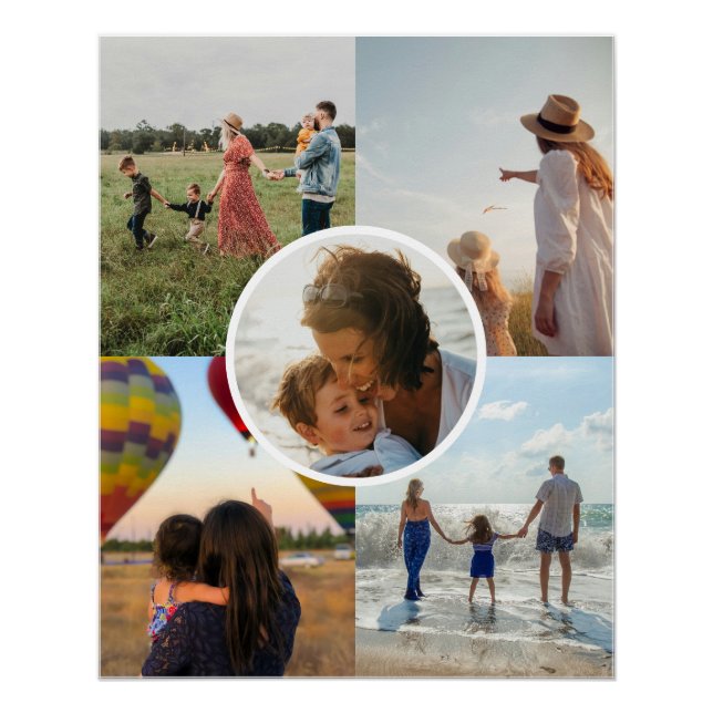 Pôster Photo collage for special moments (Frente)