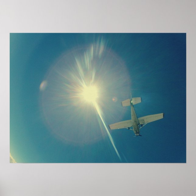 Pôster photo perfect small plane pilot (Frente)