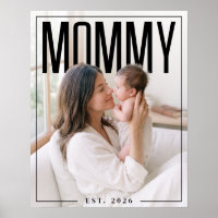 PhotoPop Mamãe Est Foto Personalizada