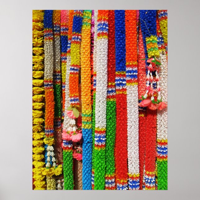 Poster Phuang Maalai - Thai Floral Garland (Frente)