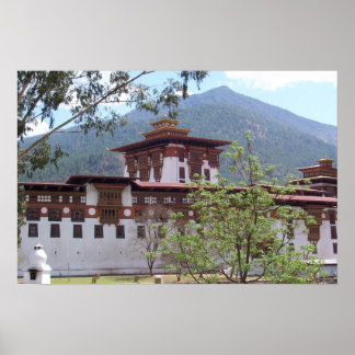 Pôster Phunaka Dzong