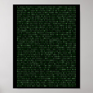 Poster Pi 2025 Digits Matrix Legal Design Para Matemática