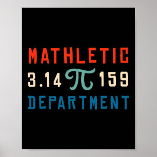 Poster Pi Dia 2025 Matemática do Lover Matemático Depar
